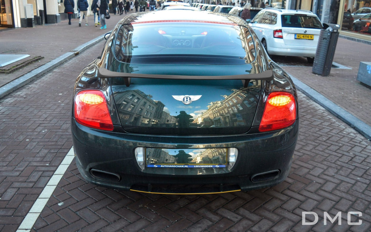 Aileron de coffre en fibre de carbone de DMC pour Bentley Continental GT Coupé, GTS Speed et Supersport (2003 - 2011) - KDMPARTS EUROPE TUNING STORE