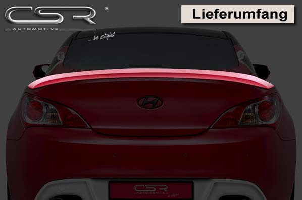 Aileron Spoiler arrière pour Hyundai Genesis Coupé - KDMPARTS EUROPE TUNING STORE