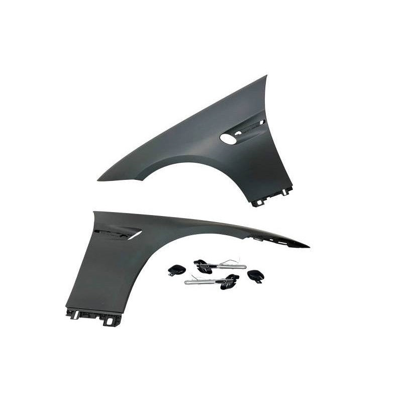 Ailes Avant BMW E92 / E93 Look M3 2006 - 2014, Black Led indicators - kdmparts - europe - tuningstore.com