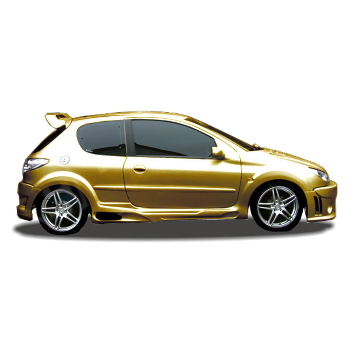 Bas de caisse latéraux pour Peugeot 206 (98 - 08) – Look Wolverine - KDMPARTS EUROPE TUNING STORE