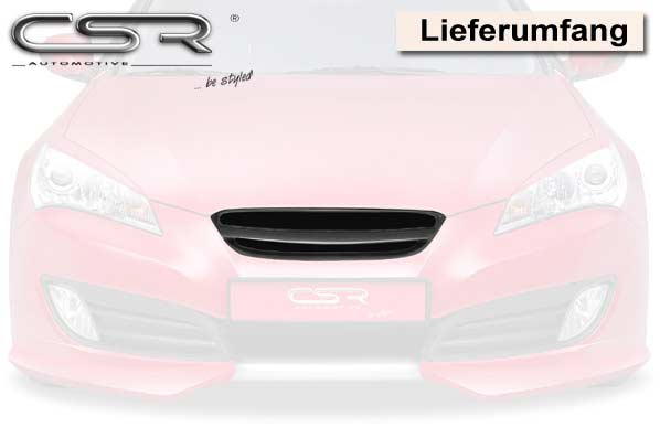 Calandre avant avec cadre métallique pour Hyundai Genesis Coupé - KDMPARTS EUROPE TUNING STORE