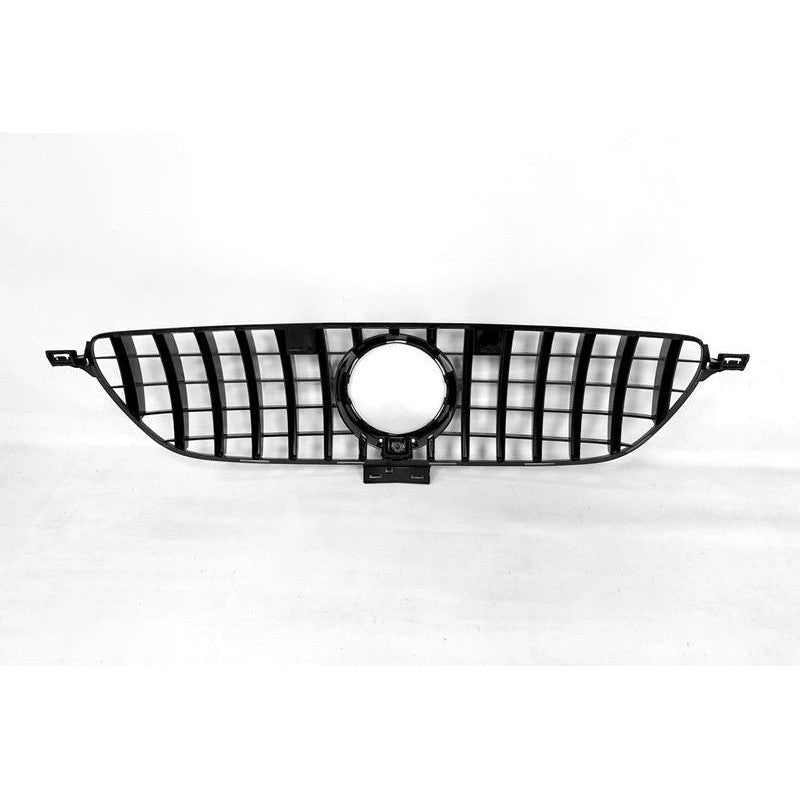 Calandre Avant pour Mercedes C292 2014-2018 Look GT Full Black Caméra - KDMPARTS EUROPE TUNING STORE