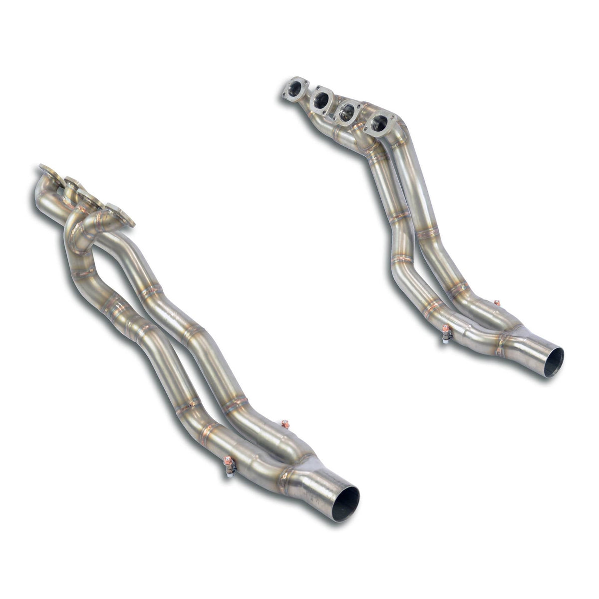 Collecteurs Droit et Gauche Supersprint pour BMW E46 - Tous les modèles (Pour conversion moteur V8 S62 - M5 5.0i) - KDMPARTS EUROPE TUNING STORE