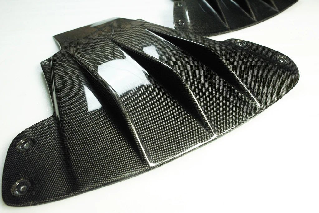 Diffuseur de pare chocs arrière pour Ferrari F360 Modena Spider 1999 - 2005 en fibre de Carbone - KDMPARTS EUROPE TUNING STORE