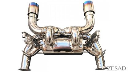 Échappement haute performance en acier inoxydable ZESAD pour Lamborghini Aventador Coupé et Roadster d'origine - KDMPARTS EUROPE TUNING STORE