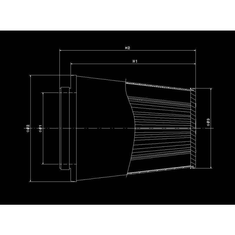 Filtre à air conique universel BMC Twin air pour admission directe - 76 mm diamètre intérieur du col - KDMPARTS EUROPE TUNING STORE