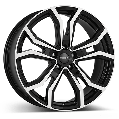 Jante Alu DEZENT TV Dark 18x7 ET22 5x112/66.6 - KDMPARTS EUROPE TUNING STORE