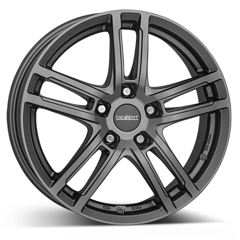 Jante Alu DEZENT TZ graphite 18x7 ET22 5x112/66.6 - KDMPARTS EUROPE TUNING STORE