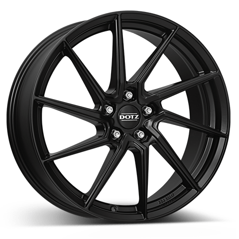 Jante Alu DOTZ Spa black 19x8 ET40 5x114.3/71.6 - KDMPARTS EUROPE TUNING STORE