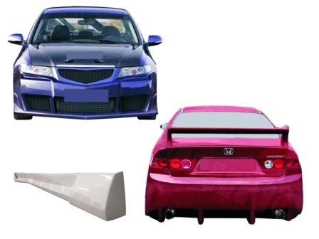 Kit carrosserie pour Honda Accord 2003-2005 Style VR - KDMPARTS EUROPE TUNING STORE