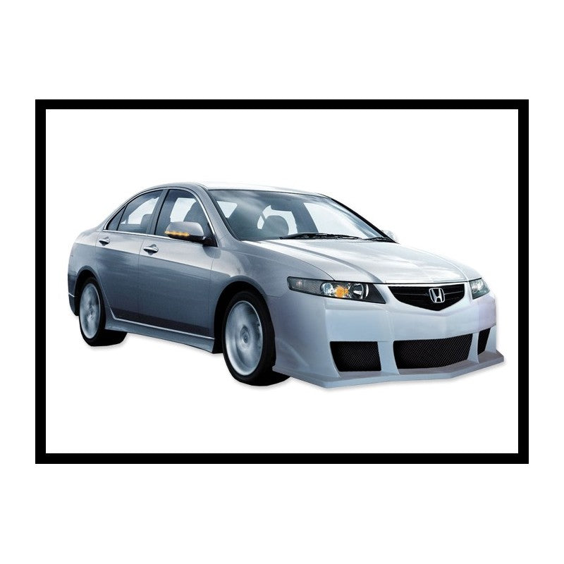 Передний бампер для Honda Accord 2003-2006 в спортивном стиле