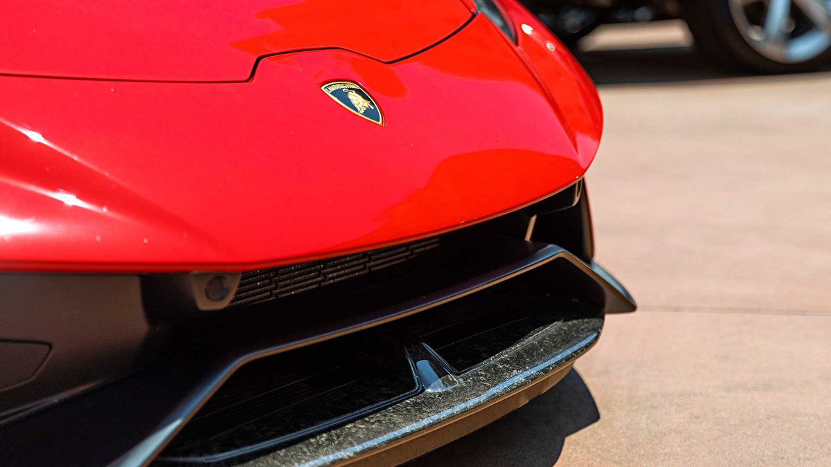 Pare chocs avant en fibre de carbone « Performante » de DMC pour Lamborghini Huracan Coupé et Spyder d'origine - KDMPARTS EUROPE TUNING STORE