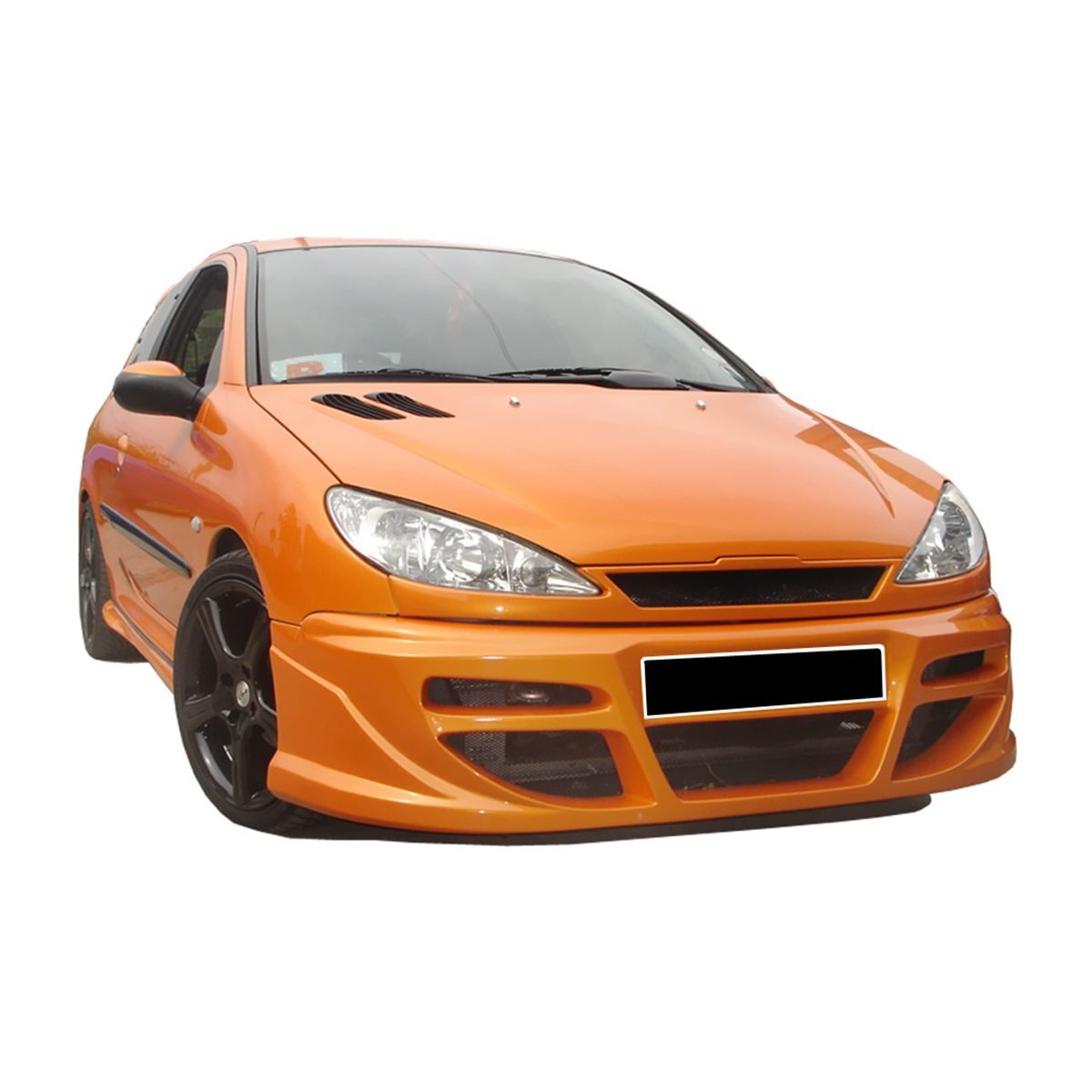 Pare chocs avant pour Peugeot 206 (98 - 08) – Look Superior - KDMPARTS EUROPE TUNING STORE