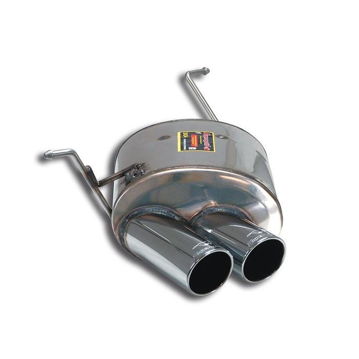 Silencieux d'échappement arrière Supersprint pour BMW E46/5 325ti Compact (Pour conversion moteur N54 Bi - Turbo) - KDMPARTS EUROPE TUNING STORE