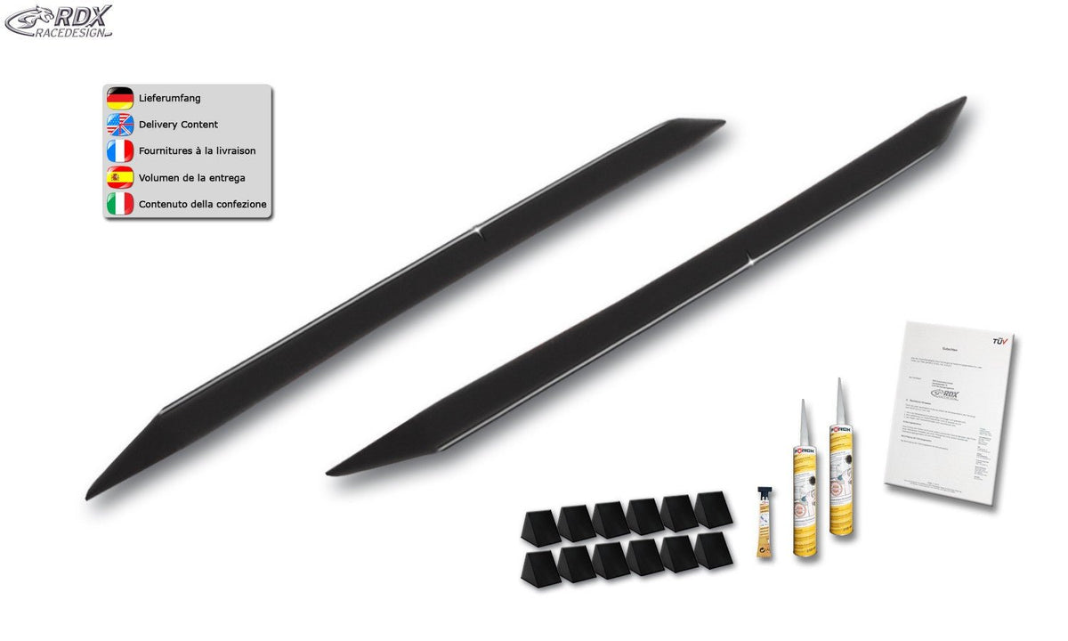 Bas de caisse RDX pour HYUNDAI Coupé (GK) 02 - 09 "Slim" - KDMPARTS EUROPE TUNING STORE