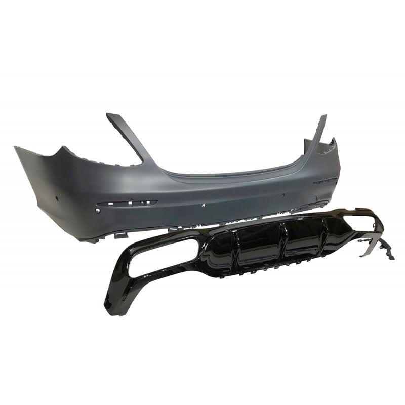 Pare Chocs Arrière Mercedes W213 2016-2019 Look AMG E63 - KDMPARTS EUROPE TUNING STORE