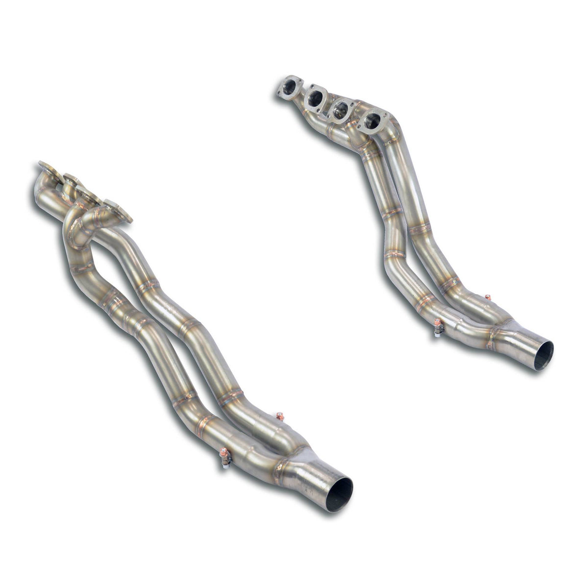 Colectores Direito - Esquerdo Supersprint para BMW E46 - Todos os modelos (Para conversão de motor V8 m62 4.4i - 4.6i)