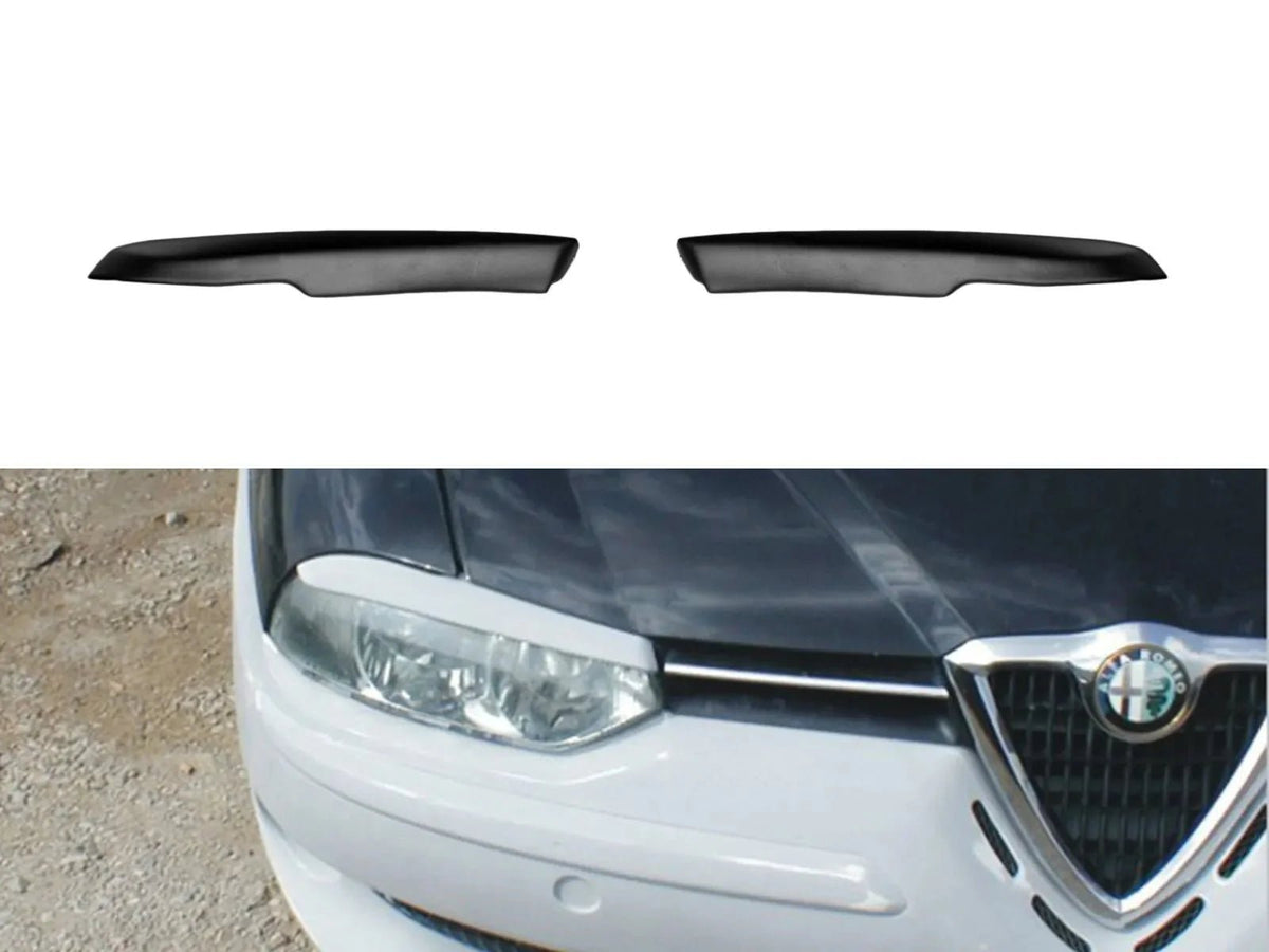 2 Paupières de phares pour Alfa Romeo 156 (1996-2003) - KDMPARTS EUROPE TUNING STORE