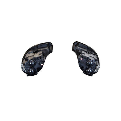 2 Phares Avant avec feux de jour pour Porsche 996 / Boxster 986 97-02 à fond noir - KDMPARTS EUROPE TUNING STORE