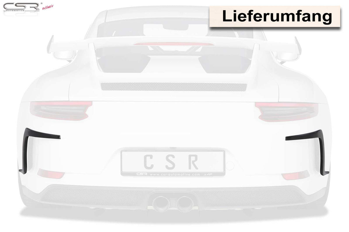 2 Prises d'air du pare chocs arrière Porsche 911/991 GT3 / GT3RS - KDMPARTS EUROPE TUNING STORE