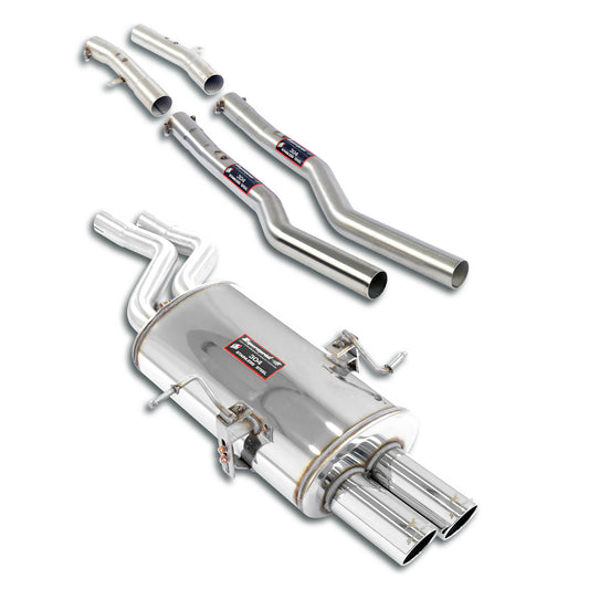 Touring Plus exhaust line package Supersprint for BMW E46 325i (Sedan - Station Wagon) '01 ->