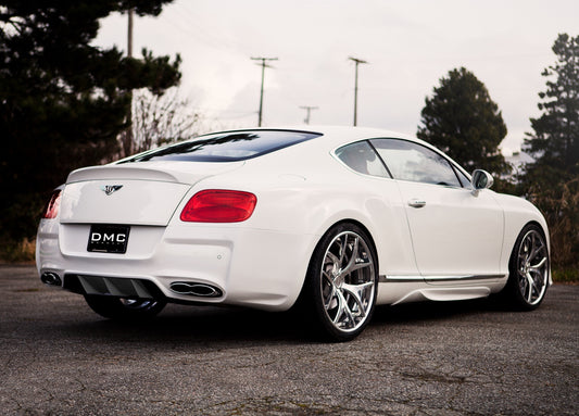 Heckstoßstange mit DMC-Carbonfaser-Diffusor für originales Bentley Continental GT Coupé und GTC