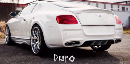 Aileron de mala em fibra de carbono tipo « asa de pato » da DMC para Bentley Continental GT Coupé e GTC 2012-2018