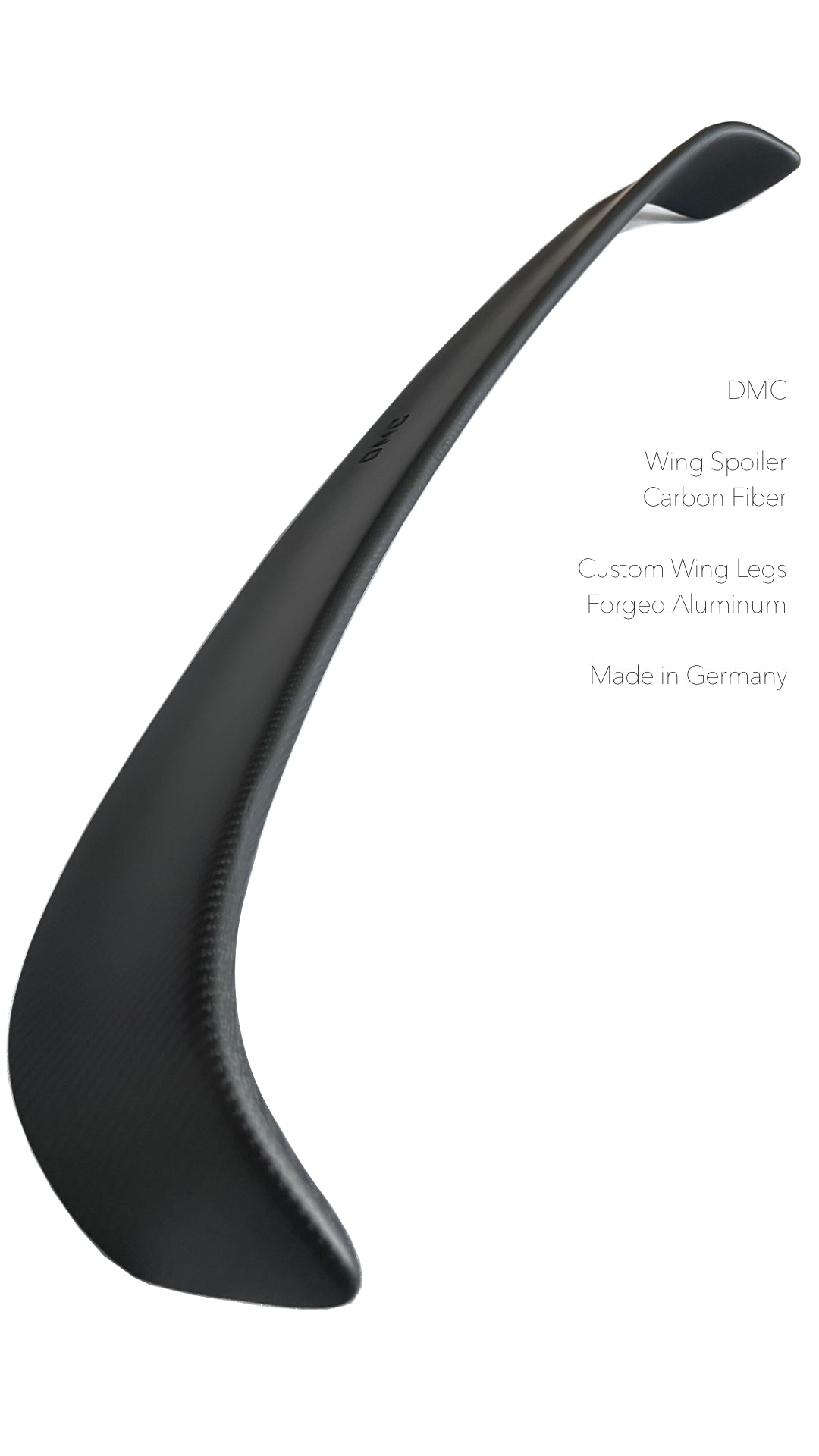 DMC Carbon Fiber Rear Wing for Bentley Continental GT Coupe and GTC Convertible SuperSport 2016-2017