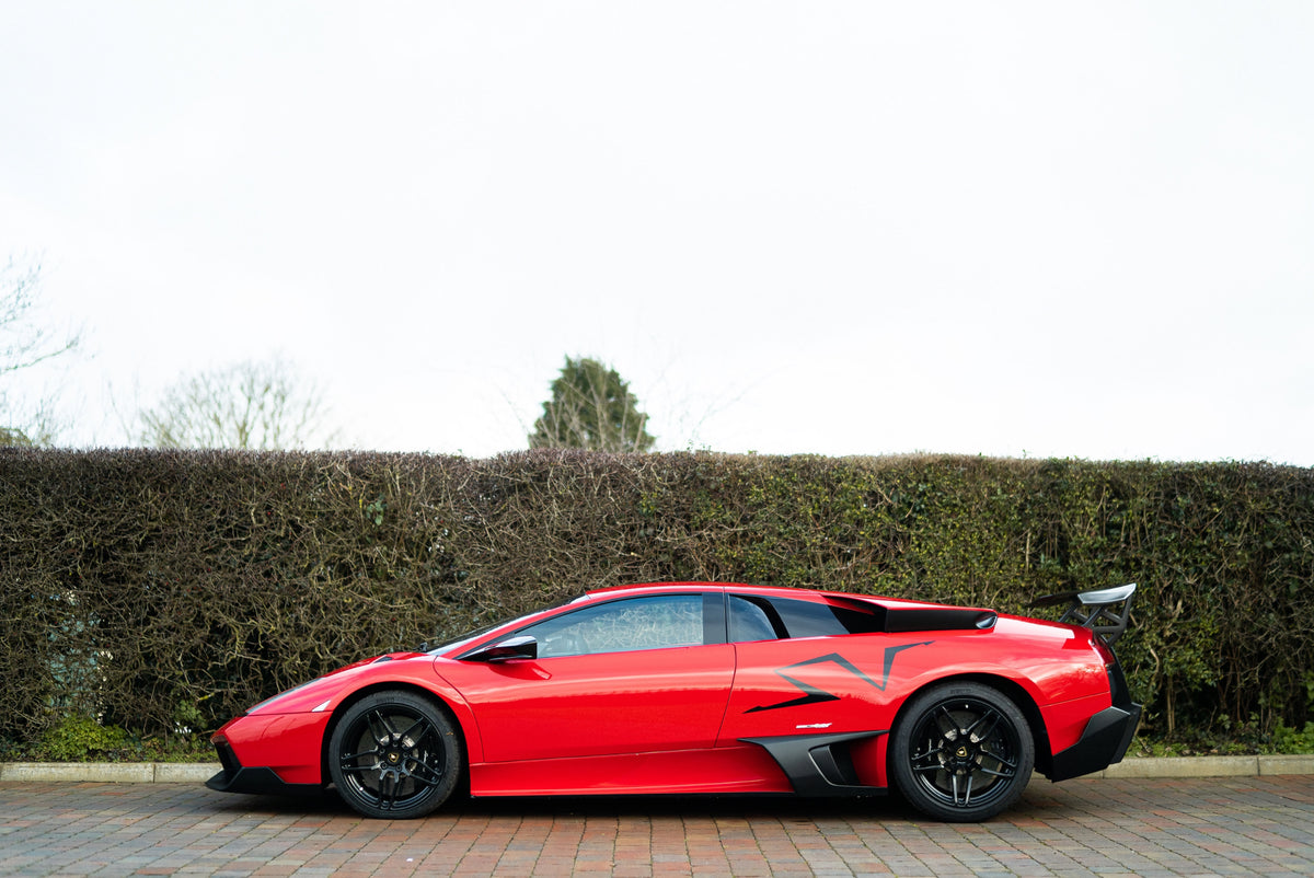 Задний спойлер из углеродного волокна «SV / Superveloce» от DMC для оригинальных Lamborghini Murcielago Coupé и Roadster