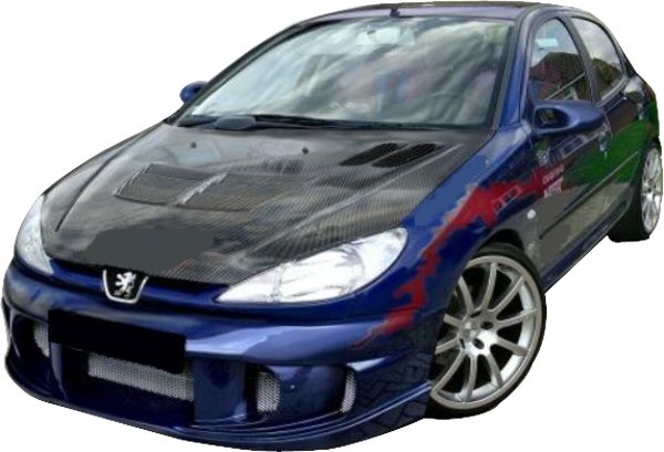 Pare chocs avant pour Peugeot 206 Style Sport VR