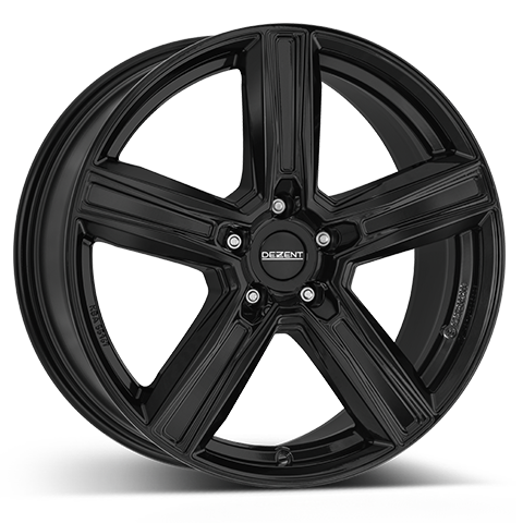 Felga aluminiowa DEZENT KG czarna 18x7.5 ET23 5x112/66.6