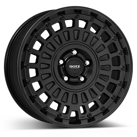Aluminum Rim DOTZ 4x4 Talara black 17x8 ET20 6x139.7/106.1