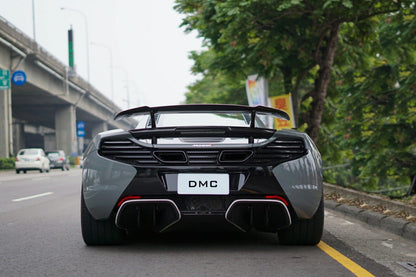 Aileron arrière avec spoiler de base en fibre de carbone de DMC McLaren MP4 12C HS compatibles avec les versions Coupé et Spider d'origine - KDMPARTS EUROPE TUNING STORE