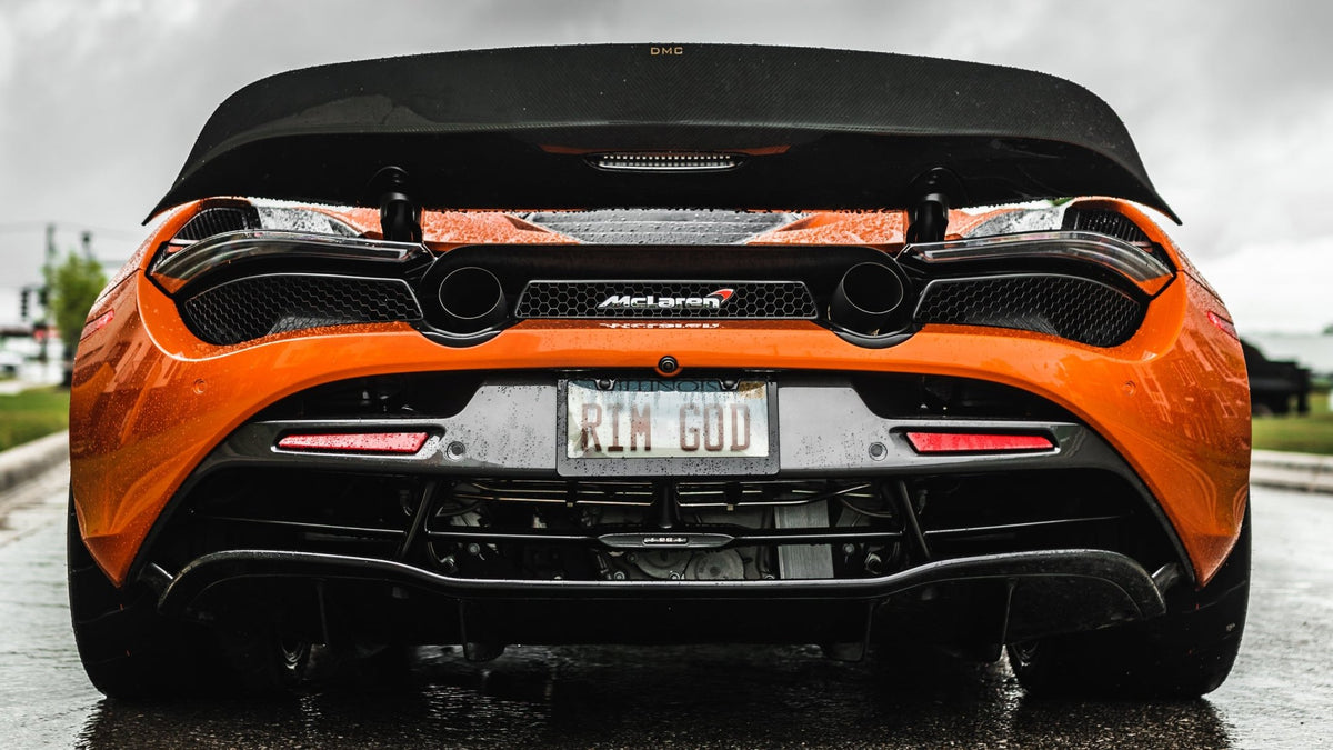 Aileron arrière en fibre de carbone (Aero Active) de DMC pour McLaren 720S Coupé et Spider d'origine - KDMPARTS EUROPE TUNING STORE