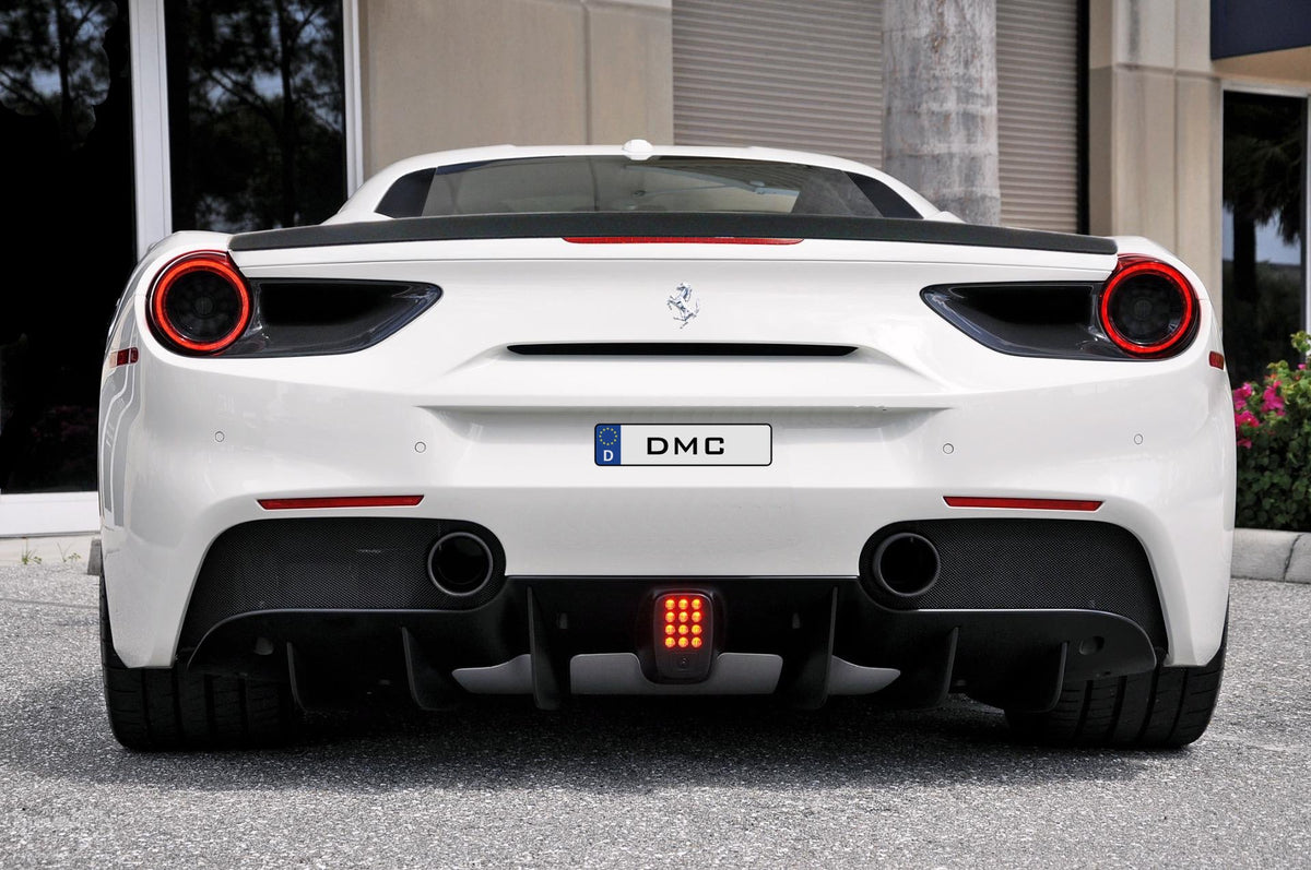 Aileron arrière en fibre de carbone « Speciale » de DMC pour Ferrari 488 GTB Coupé et Spider - KDMPARTS EUROPE TUNING STORE