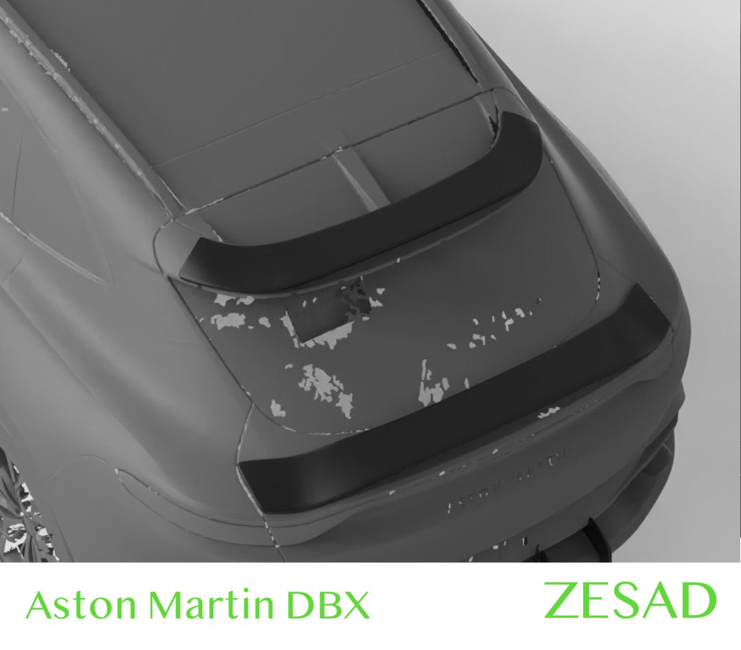 Aileron de coffre arrière en fibre de carbone de DMC pour Aston Martin DBX 2020+ - KDMPARTS EUROPE TUNING STORE