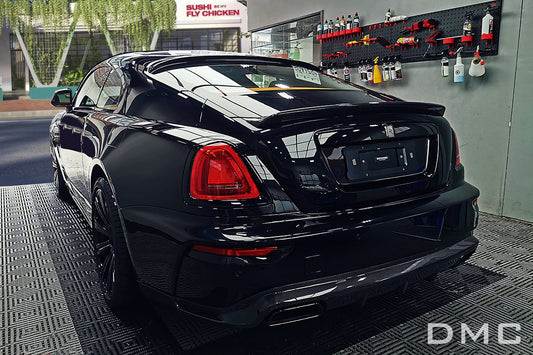 Aileron de coffre arrière en fibre de carbone de DMC pour Rolls Royce Wraith Black Badge - KDMPARTS EUROPE TUNING STORE