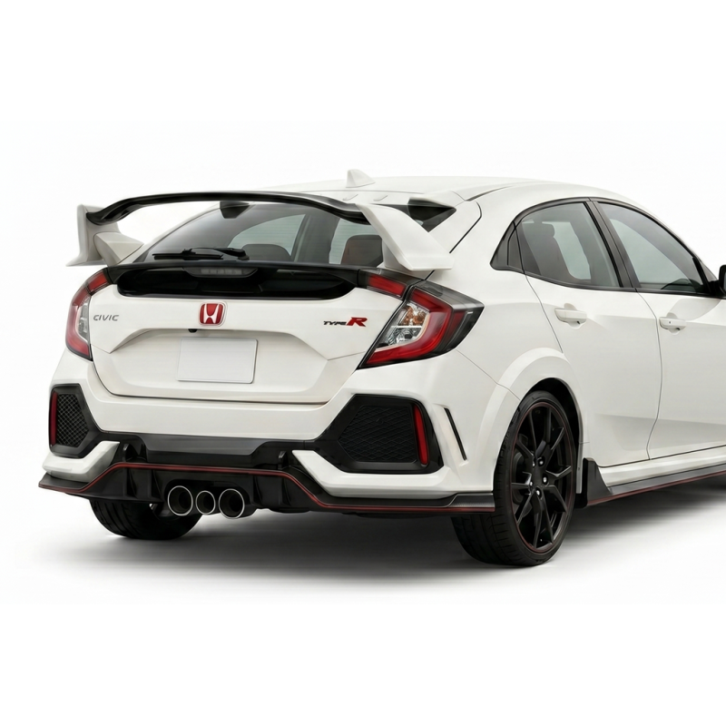 Rear Spoiler for Honda Civic MK10 Hatchback 2016+ Type R Look