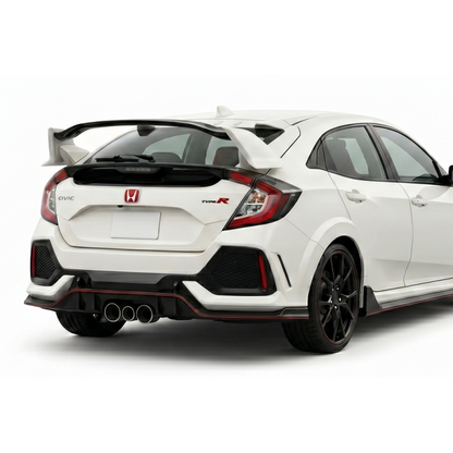 Rear Spoiler for Honda Civic MK10 Hatchback 2016+ Type R Look
