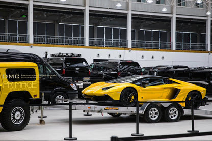 Aileron spoiler arrière en fibre de carbone « 50e anniversaire » DMC pour Lamborghini Aventador d'origine - KDMPARTS EUROPE TUNING STORE