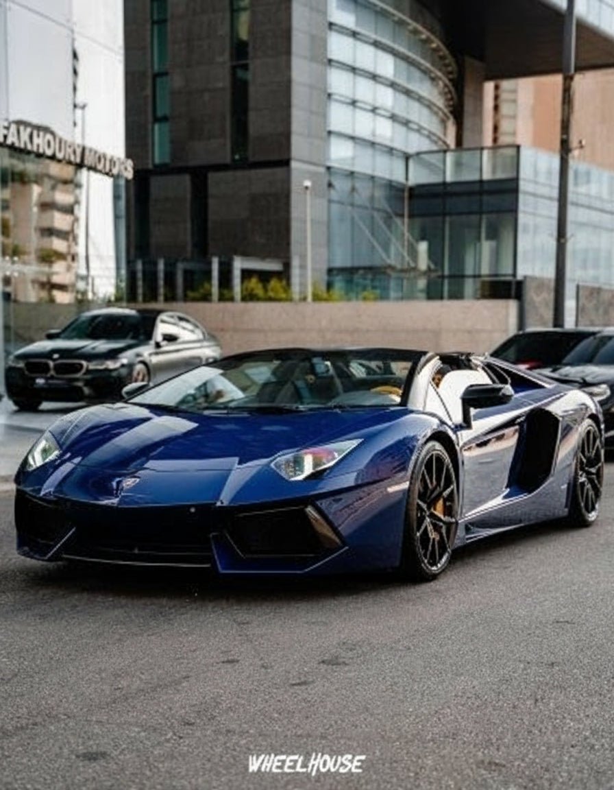 Aileron spoiler arrière en fibre de carbone Aperture, DMC pour Lamborghini Aventador Coupé et Roadster d'origine - KDMPARTS EUROPE TUNING STORE