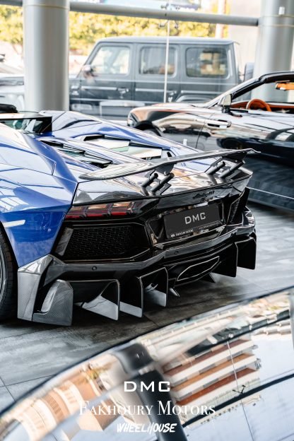 Aileron spoiler arrière en fibre de carbone Aperture, DMC pour Lamborghini Aventador Coupé et Roadster d'origine - KDMPARTS EUROPE TUNING STORE