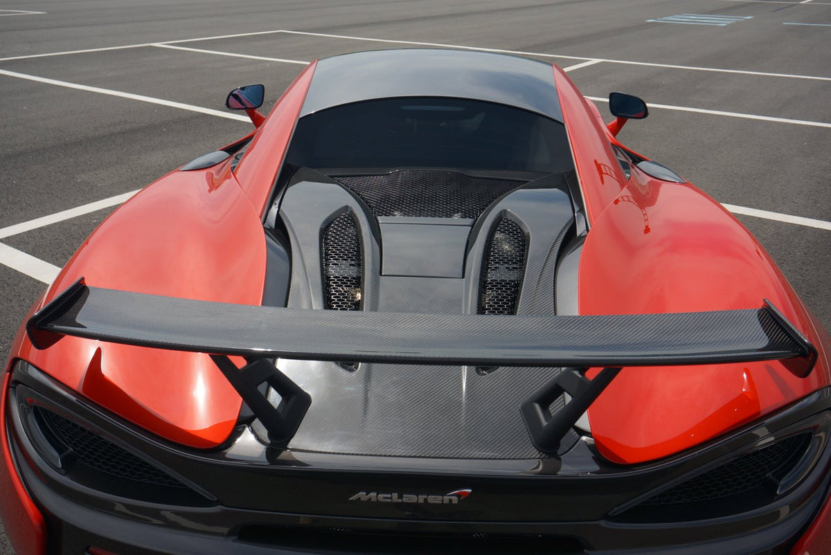 Aileron spoiler arrière en fibre de carbone de DMC pour McLaren 570S 540C et 570 GT Coupé et Spider d'origine - KDMPARTS EUROPE TUNING STORE