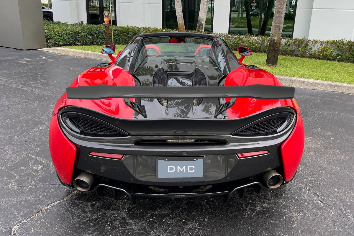 Aileron spoiler arrière en fibre de carbone E - GT de DMC pour McLaren 570S Coupé et Spider d'origine - KDMPARTS EUROPE TUNING STORE