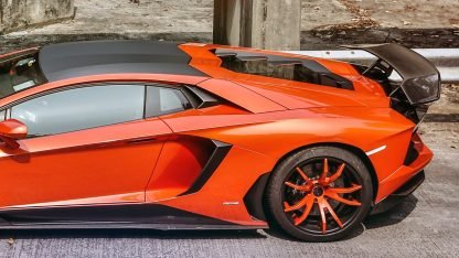 Aileron spoiler arrière en fibre de carbone « Molto Veloce » DMC pour Lamborghini Aventador Coupé et Roadster d'origine - KDMPARTS EUROPE TUNING STORE