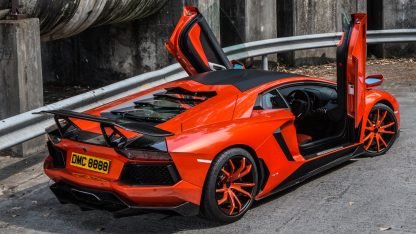 Aileron spoiler arrière en fibre de carbone « Molto Veloce » DMC pour Lamborghini Aventador Coupé et Roadster d'origine - KDMPARTS EUROPE TUNING STORE