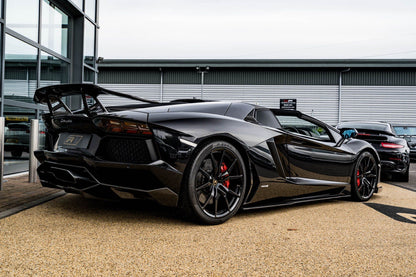 Aileron spoiler arrière en fibre de carbone « Molto Veloce » DMC pour Lamborghini Aventador Coupé et Roadster d'origine - KDMPARTS EUROPE TUNING STORE