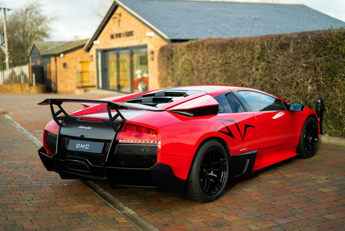 Aileron spoiler arrière en fibre de carbone « SV / Superveloce » de DMC pour Lamborghini Murcielago Coupé et Roadster d'origine - KDMPARTS EUROPE TUNING STORE