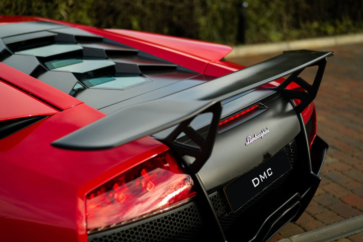 Aileron spoiler arrière en fibre de carbone « SV / Superveloce » de DMC pour Lamborghini Murcielago Coupé et Roadster d'origine - KDMPARTS EUROPE TUNING STORE