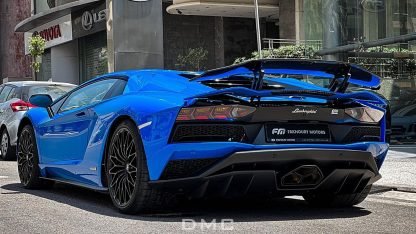 Aileron spoiler arrière en fibre de carbone « Tecno » de DMC pour Lamborghini Aventador S Coupé et Roadster d'origine - KDMPARTS EUROPE TUNING STORE